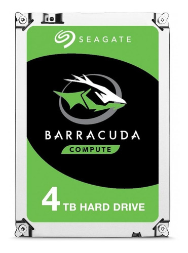 Disco rígido interno Seagate Barracuda ST4000DM005 4TB