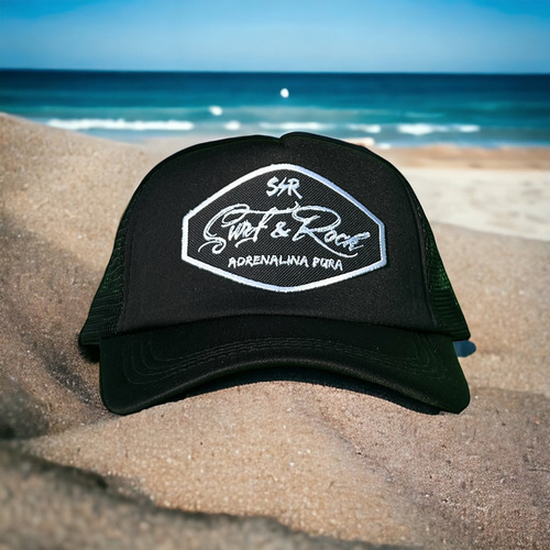 Imagen 2 de 2 de Gorra Surf & Rock - Californiana Black