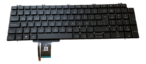 Kg9g3 Teclado Para Laptop Dell Precision 7550 7750 Backlit