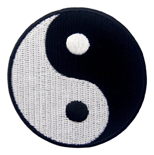 Yang Chino Taoism Simbolo Parche Insignia Hierro Coser