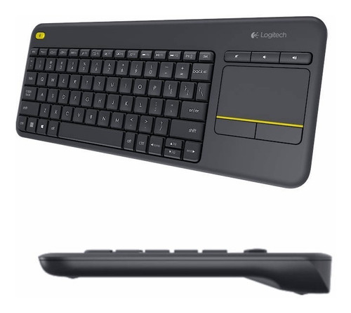 Teclado  Logitech Inalambrico K400 Plus Español Con Touchpad