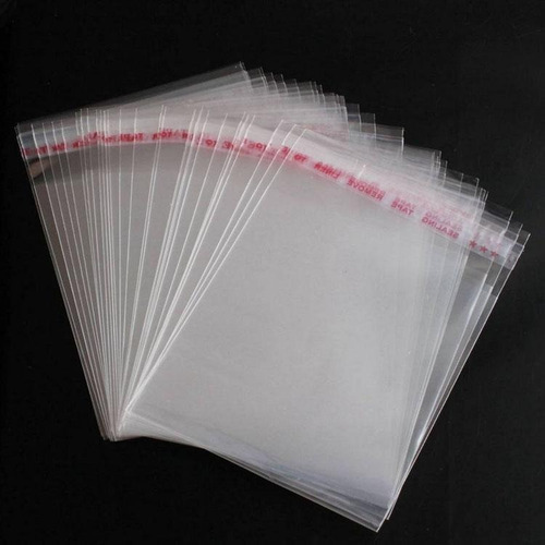 Imagen 3 de 5 de Bolsa Celofán Cierre Adhesivo 10x15 Cms 600 Unds P/ Colgar