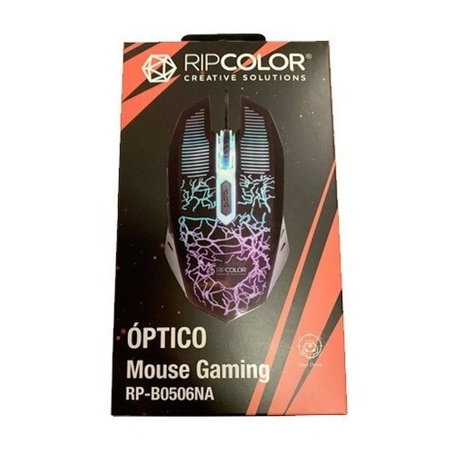 Mouse De Juego Gamer Ripcolor B0506na- Queoferta.uy