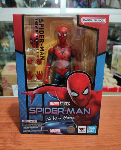 Figura S.h.figuarts Spiderman No Way Home New Suit Sin Abrir