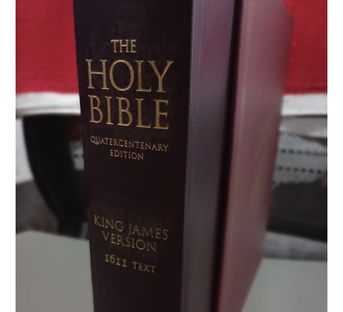 400th Anniversary Bible-kjv-1611 Cubierta De Piel