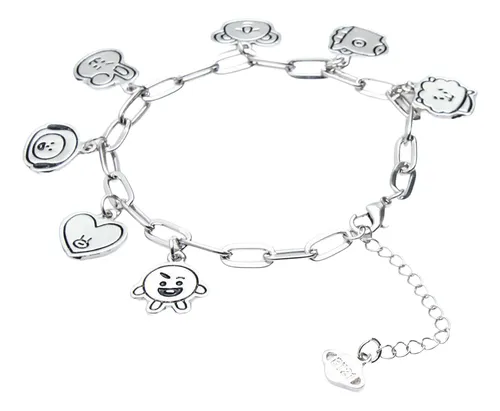 comprar Pulsera Bts Miembros Bt21 Tata Koya Rj Mang Chimmy Cooky