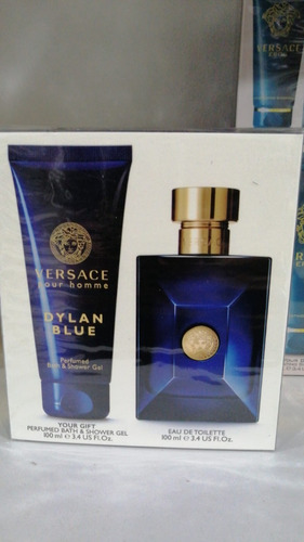 Imagen 1 de 1 de Set Versace Dylan Blue Para Hombre 