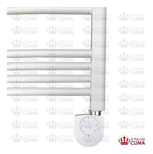 Imagen 2 de 4 de Toallero Eléctrico Blanco De 1150 Eléctrico Con Termostato