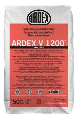 Ardex V 1200 Self-leveling Underlayment, 50 Lb. Bag Dde