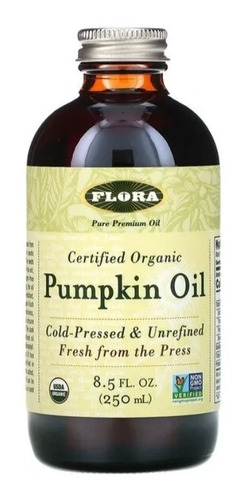 Pumpkin Oil Aceite De Calabaza Orgánico 250ml