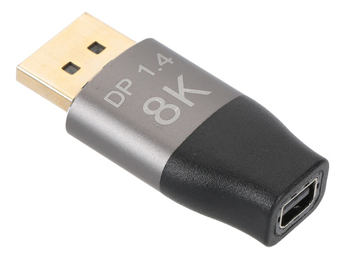 Imagen 1 de 10 de D0209 Mini Dp Al Adaptador Dp 8k A 60hz De Alta Definición