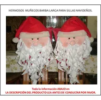 Comprar Forros De Sillas Navideños Cubre Sillas Luces Arbol Cojines