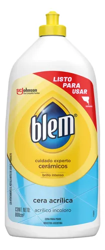 comprar Blem Cera Acrilica Ceramicos Botella 800ml