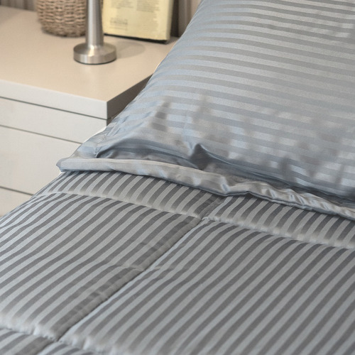 Acolchado Dobby Microfibra Con Funda Twin Pret A Home