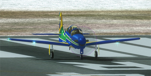 Imagem 2 de 6 de A-29 Super Tucano Nova Pintura E Simulador De Voo