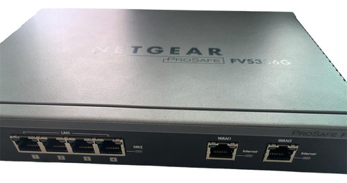 Netgear Gigabit Prosafe Firewall Vpn, 1000 Mbit/s, 6x Rj-45