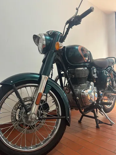 Royal Enfield Classic 350, Único Dueño, Defensa Original
