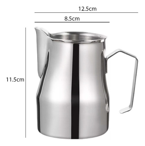 Jarra Pitcher Motta Leche Arte Latte Barista Acero 500ml