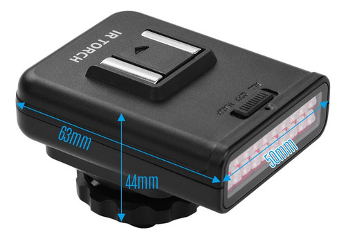 Ordro Ln-3 Studio Ir Luz Led Usb Recargable Infrarrojos