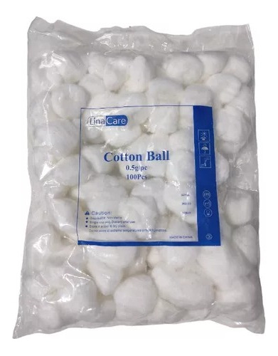 Torulas De Algodón  Premium 0,5gr X 100 Unidades. V/a