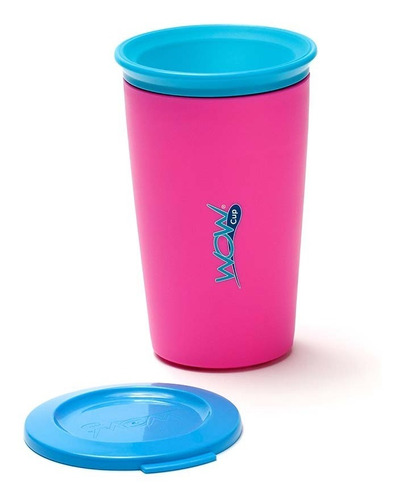 Vaso Wow Cup Antiderrame 360 º Con Tapa Tiendamibebe 