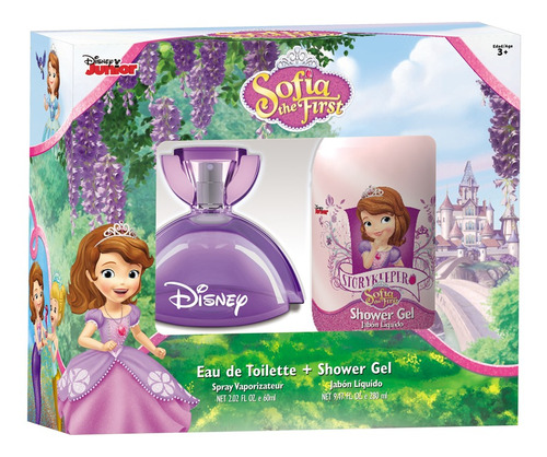 Perfume Disney Princesa Sofia 60 Ml + Shower Gel