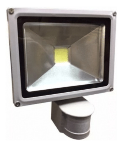 Foco Led Reflector 30w Sensor Movimiento - Mundo Trabajo