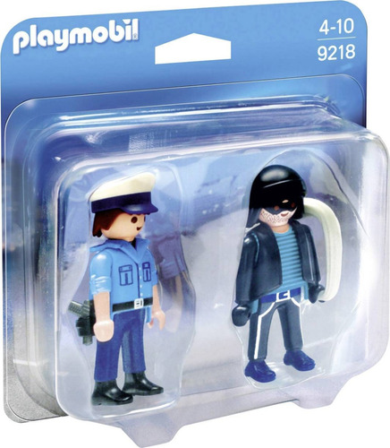 Playmobil 9218 Duo Pack Policía Y Ladrón Nuevo Sellado