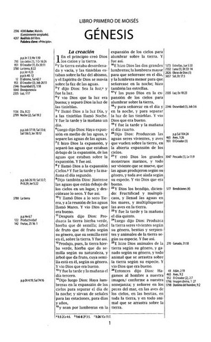 Imagen 4 de 7 de Biblia De Estudio Thompson Referencias Piel Negro Gris