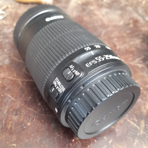 Imagem 9 de 10 de Lente Canon Efs 55-250 1:4 5.6 Is Stm Stabilizer E Macro