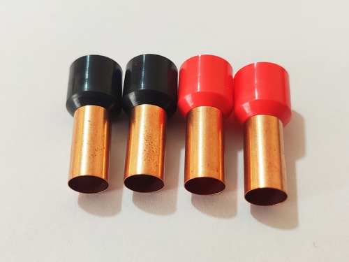 Ferrules 100% Cobre Ebac 400 Pz Calibre 4 Y 200 Calibre 8