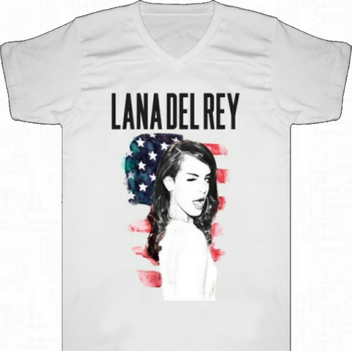 Camiseta Lana Del Rey Rock Metal Bca Tienda Urbanoz 