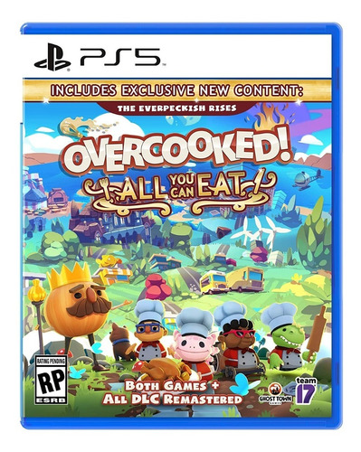 Sony Playstation 5 Ps5 Overcooked Play Station 5 Juego