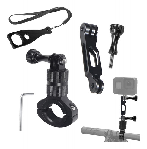 Soporte De Camara De Rotacion De 360 Grados Para Gopro, Mont