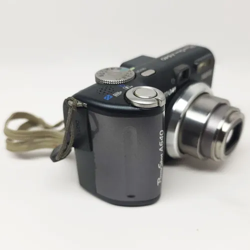 Câmera Digital Canon Powershot A640 10 Mp Cinza Escuro Usada Cinza