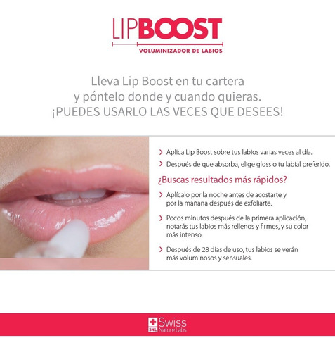 Imagen 7 de 10 de Lipboost Voluminizador De Labios 2x1