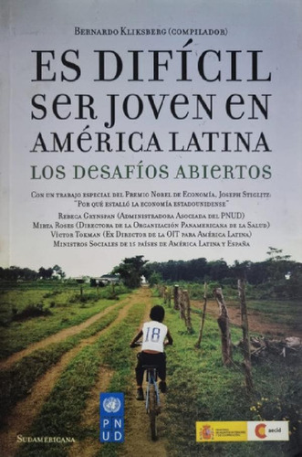 Libro - Es Difícil Ser Joven En América Latina Bernard Klik