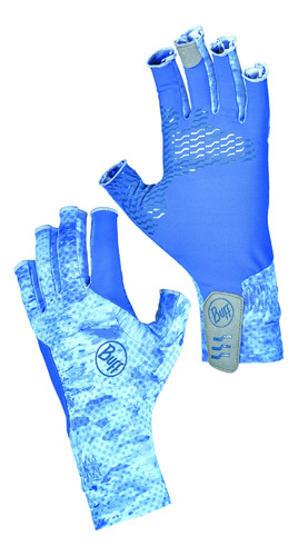 Buff Aqua Glove Pelagic Camo Azul