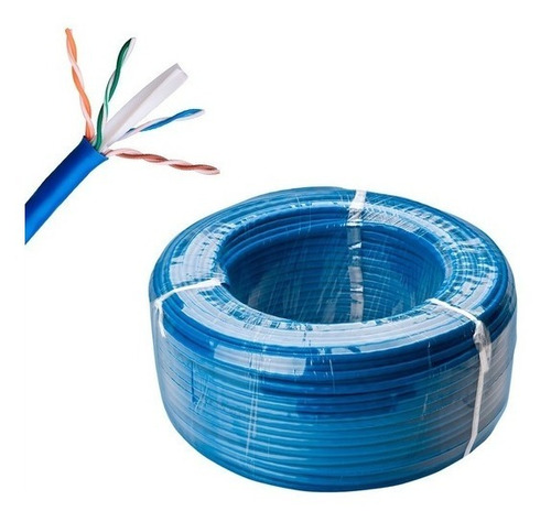 Imagem 2 de 4 de Cabo De Rede Patch Cord Cat6 30 Metros 30m Cat 6 - Utp Rj45