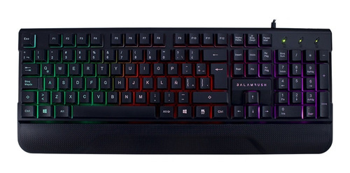 Imagen 2 de 6 de Kit Teclado Mouse Gamer Balam Rush Demtrix Led Alambrico Usb