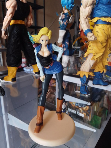 Figura De Androide Número 18 Sexy 19 Cm Con Caja Version I