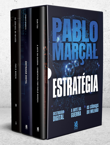 Coleção Estratégia Box Com 3 Livros De Pablo Marçal