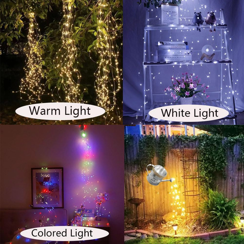 Cascading Twinkle Lights For Christmas Tree, 8 Modes