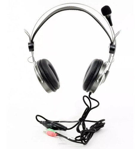 Imagen 3 de 8 de Auricular C/microfono Genius Hs-04su Pc Plug 3.5mm