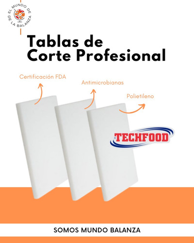 Tabla De Corte Profesional Tech Food