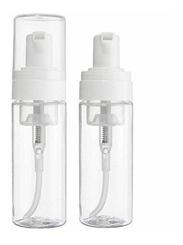 Gootrades 2 Pack Clear Foamer Bottle Bottle Mini Dispensador