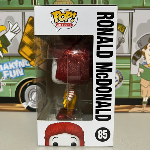 Funko Pop! Ad Icons Ronald Mcdonald 85 Diamond Boxlunch Excl (Usado)