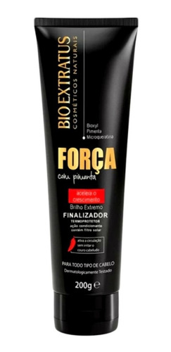 Finalizador Bio Extratus Força Com Pimenta 200g