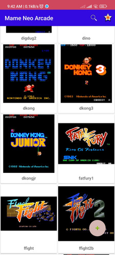 Coleccion Juegos Clásicos Neo Geo Mame Nintendo - Android