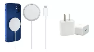 Cargador Inalámbrico +cargador Pared Para iPhone 11 12 13 14